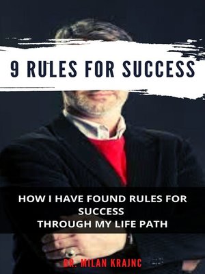 cover image of 9 Rules for Success